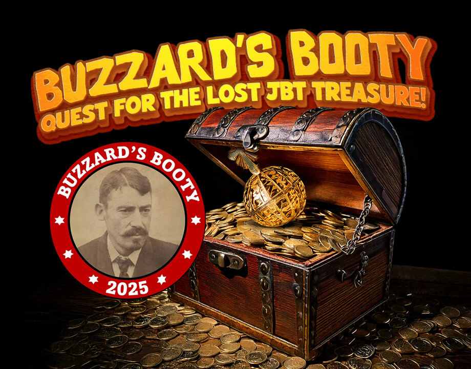 Join Buzzard’s Booty Quest for the Lost JBT Treasure!