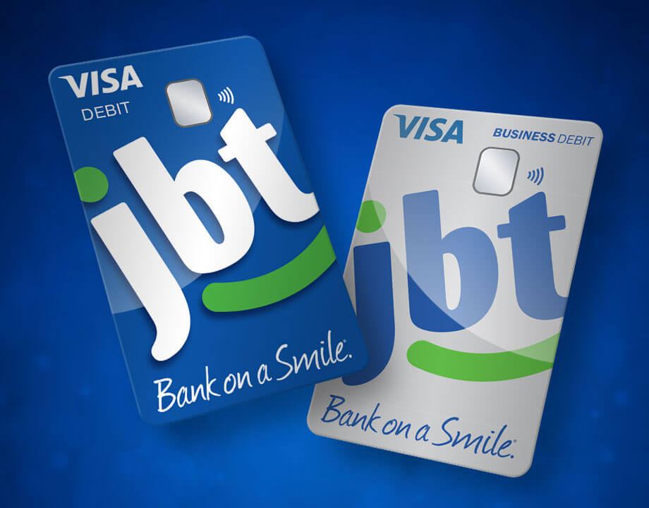 JBT will be switching to <span class='text-nowrap'>VISA Debit Cards</span> <span class='text-nowrap'>early this Fall</span>