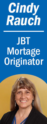 Photo of Cindy Rauch, JBT Mortgage Originator