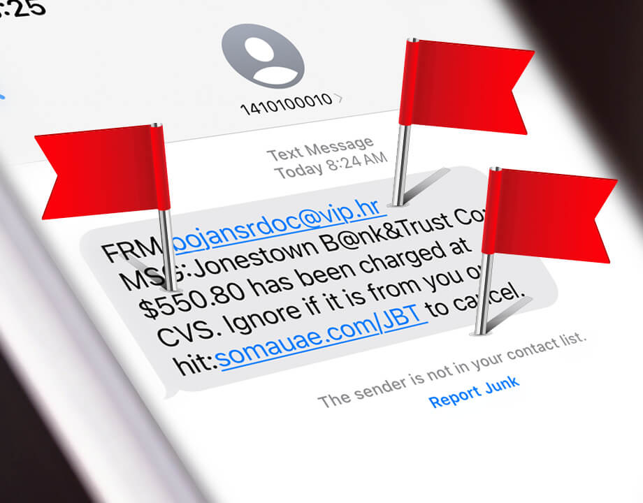 Beware of Scam Texts