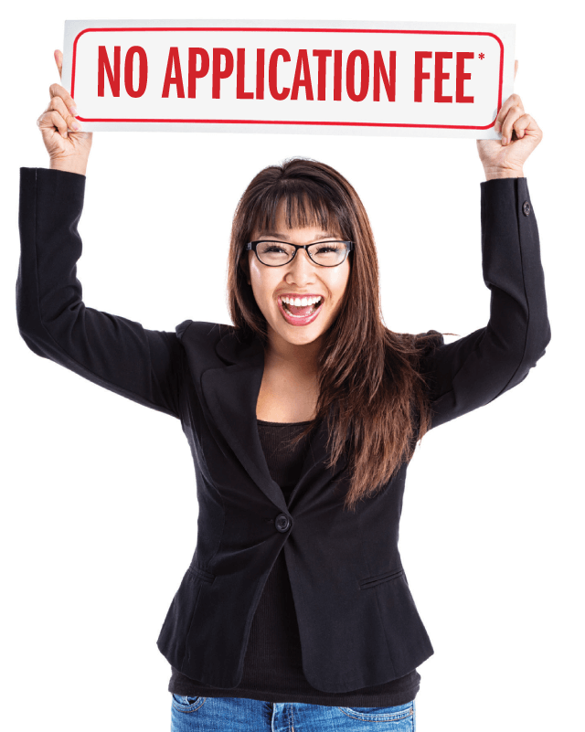 No Mortgage Application Fee*